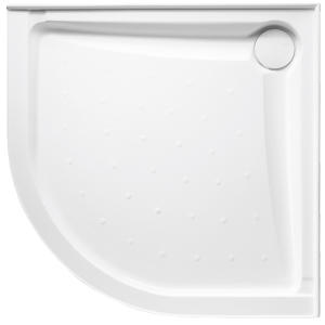 EVO Polymarble Curved  914x914 White